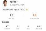 帕尔默本场数据：传球成功率100%+3关键传球1造良机 8对抗3成功