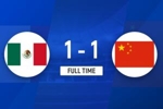 友谊赛：U20女足1-1战平墨西哥女足U20，前两场1平1负